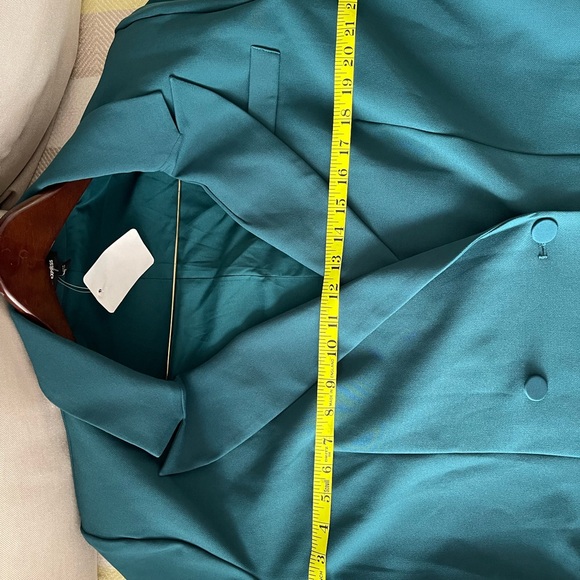 Express Teal Women's Blazer - Picture 6 of 12